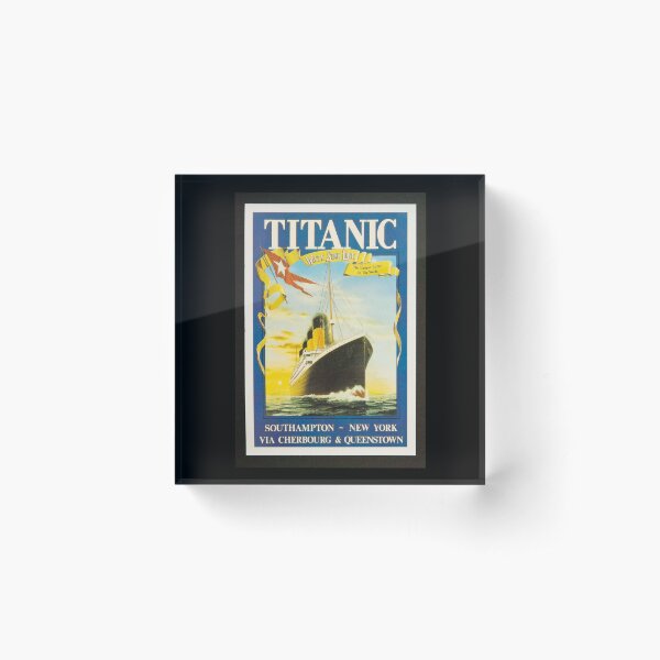 Item preview, Titanic Old Fashioned Poster designed and sold by Ravensclaw3.