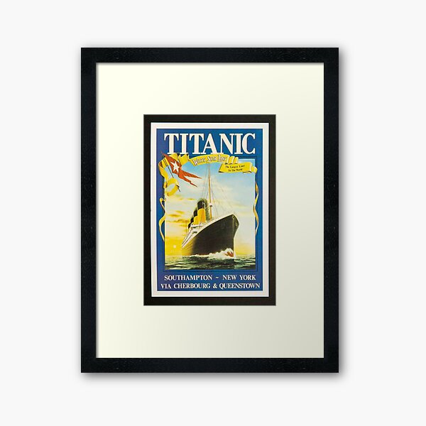 Item preview, Titanic Old Fashioned Poster designed and sold by Ravensclaw3.