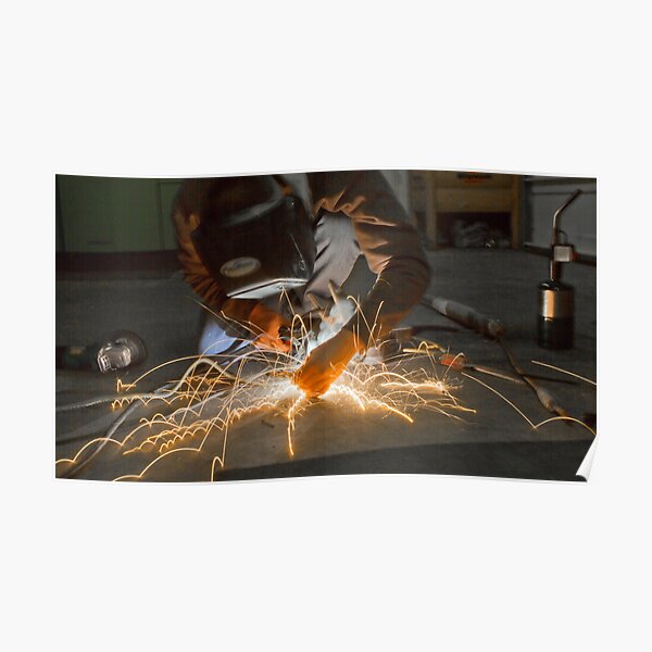 Welding Posters Redbubble