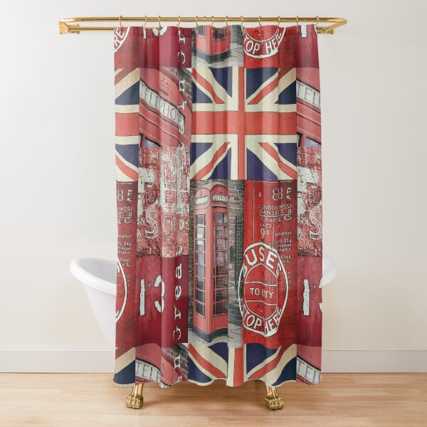 Very british Shower Curtain