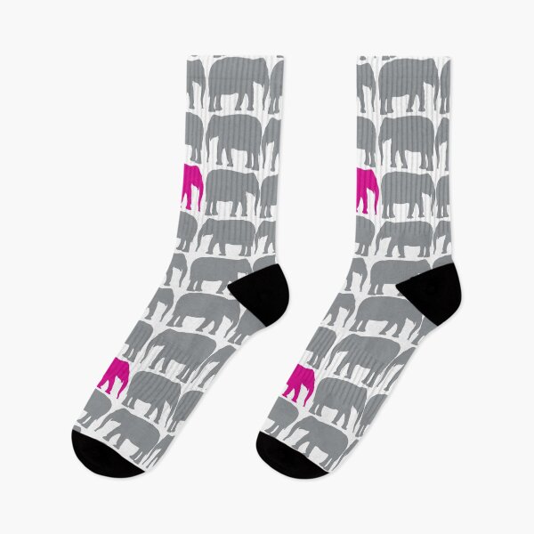 Item preview, One Pink Elephant in the Herd designed and sold by Star Stream Design.
