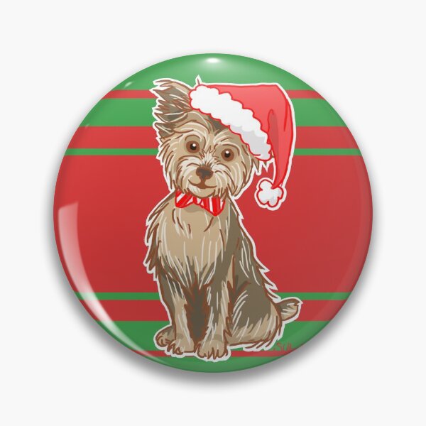 Artikelvorschau, Yuletide Yorkie entworfen und verkauft von CaptainSunshine.
