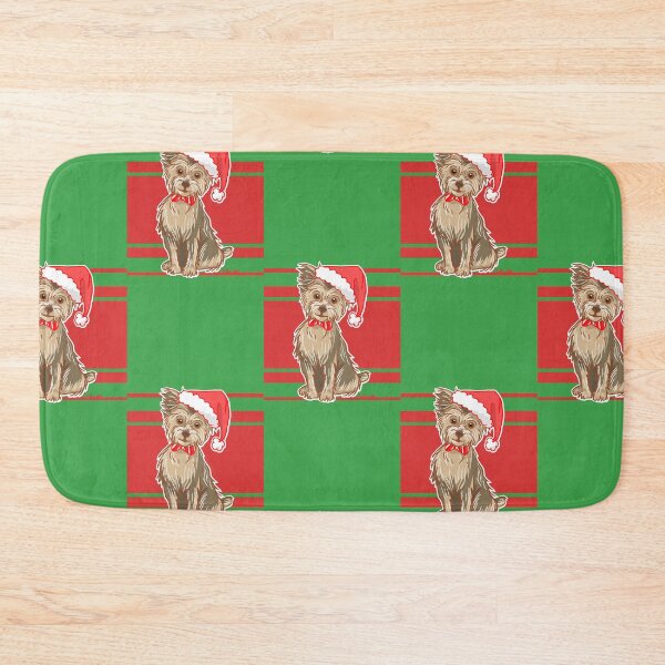 Item preview, Yuletide Yorkie designed and sold by CaptainSunshine.