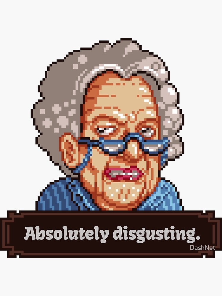 Thumbnail 3 of 3, Sticker, Absolutely disgusting designed and sold by DashNet.