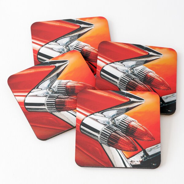 1959 Cadillac Coasters (Set of 4)