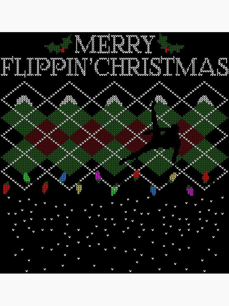 merry flippin christmas sweater