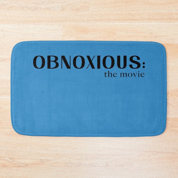 Item preview, OBNOXIOUS: the movie # 1 (black font) designed and sold by RICK-TURNER.