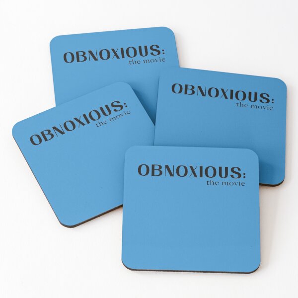 Item preview, OBNOXIOUS: the movie # 1 (black font) designed and sold by RICK-TURNER.