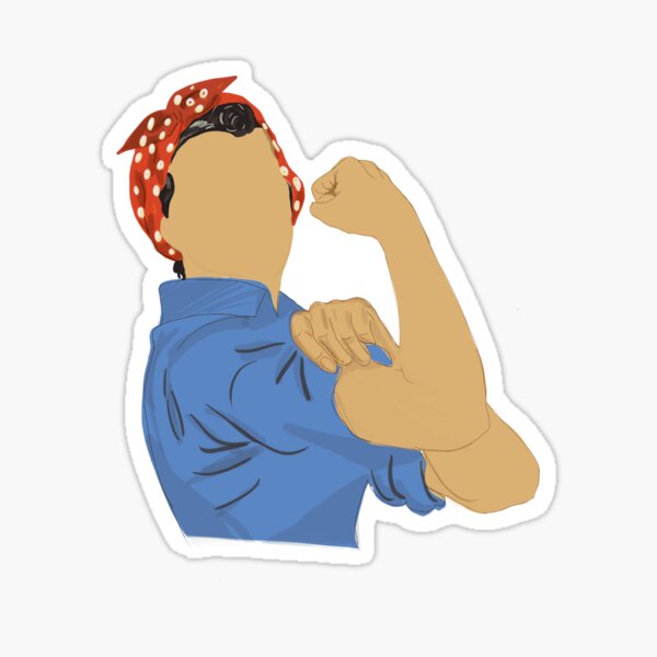 Rosie The Riveter Stickers for Sale