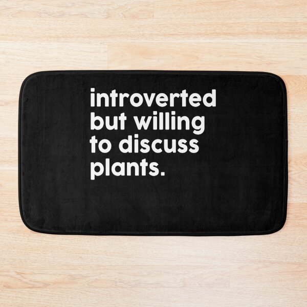 Item preview, Introverted But Willing To Discuss Plant designed and sold by dreamy11.