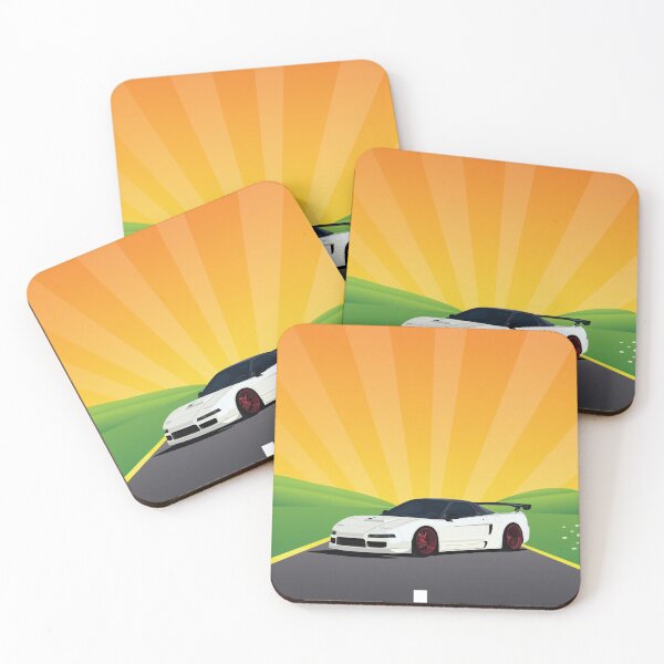 Item preview, NSX Widebody Cartoon designed and sold by ToonMyRide.