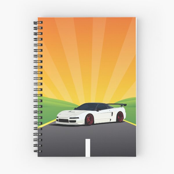 Item preview, NSX Widebody Cartoon designed and sold by ToonMyRide.