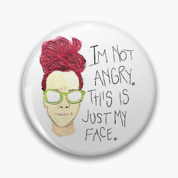 Item preview, I'm Not Angry. This is Just My Face. designed and sold by morrdesign.