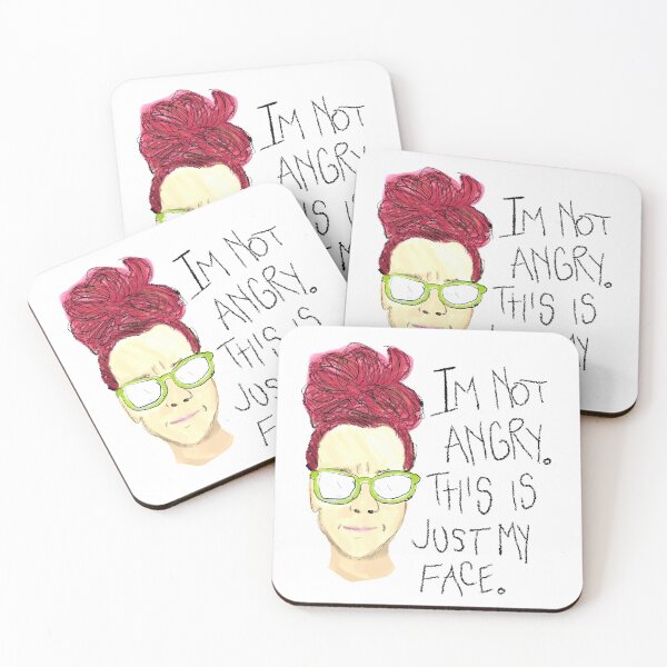 Item preview, I'm Not Angry. This is Just My Face. designed and sold by morrdesign.