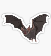 Eerie Vampire Bat Sticker