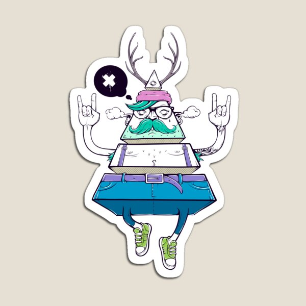 Triangle Hipsta Magnet