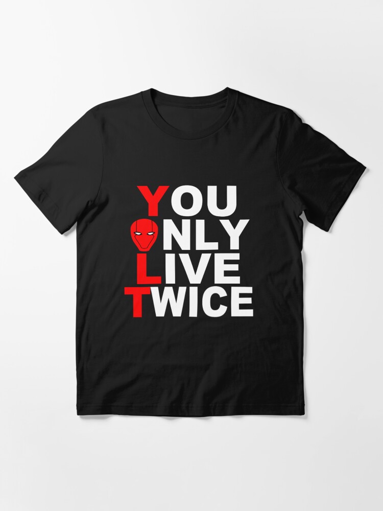 Alternate view of Red Hood: You Only Live Twice Essential T-Shirt