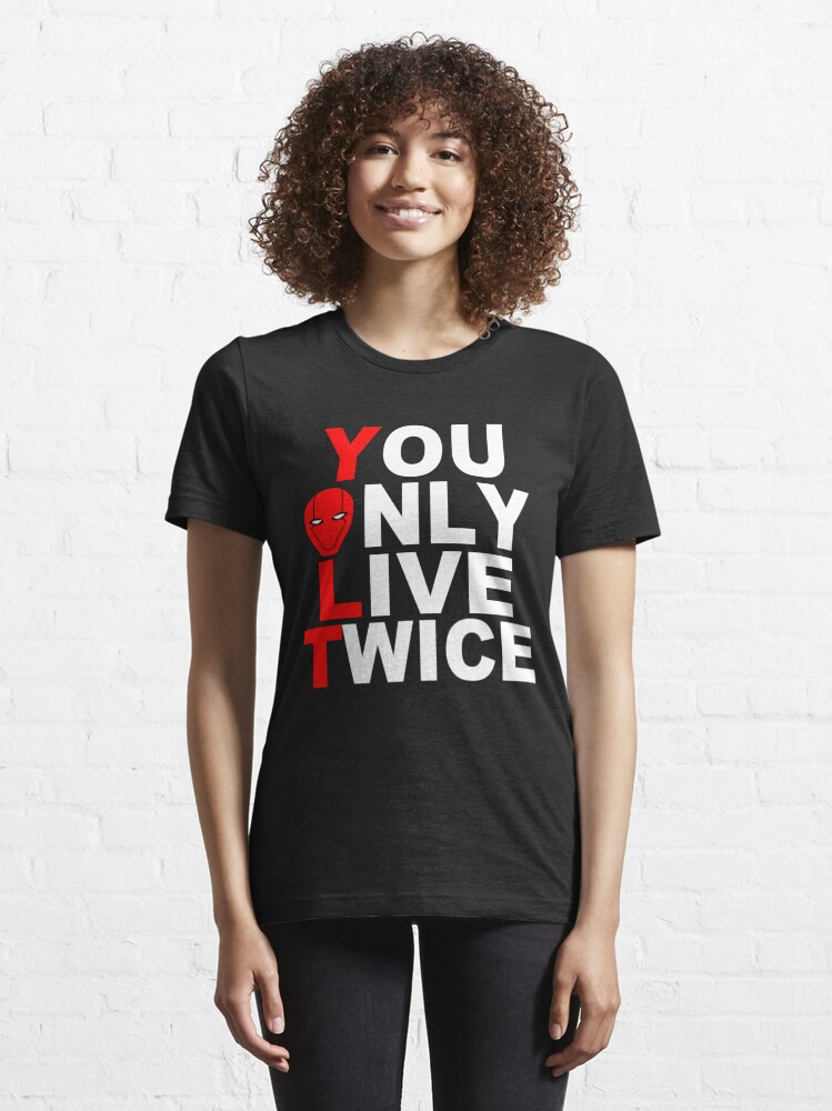 Alternate view of Red Hood: You Only Live Twice Essential T-Shirt