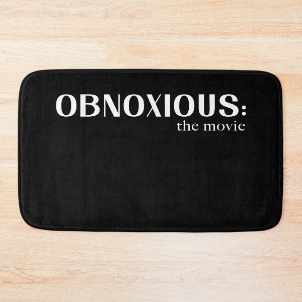 Item preview, OBNOXIOUS: the movie # 1 (white font) designed and sold by RICK-TURNER.