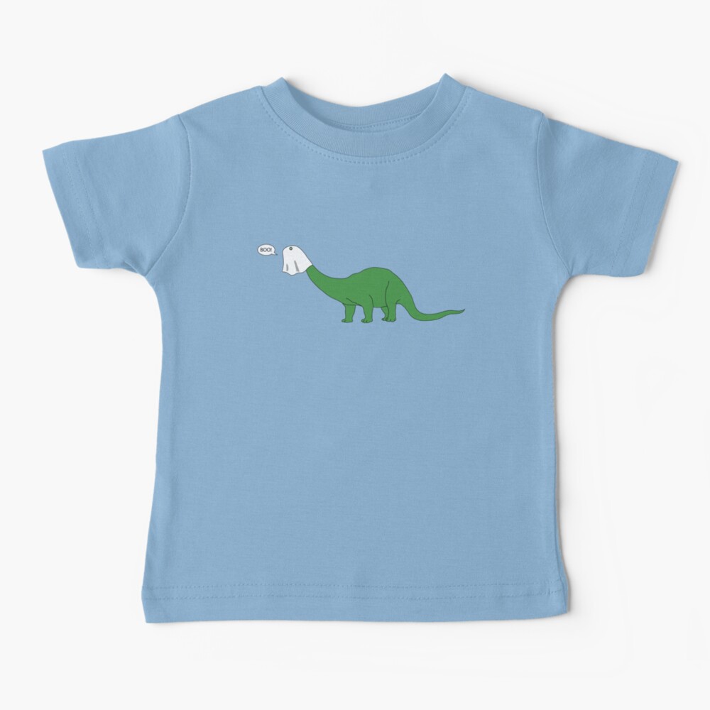 Ghost Brontosaurus Baby T-Shirt
