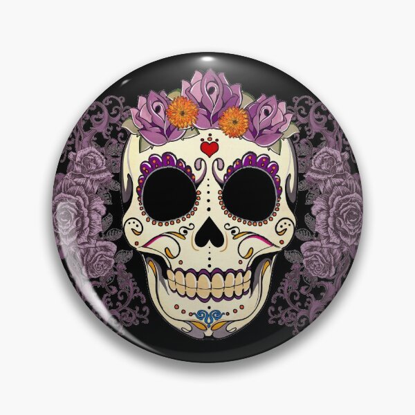 Item preview, Vintage Skull and Roses designed and sold by Tammy Wetzel.