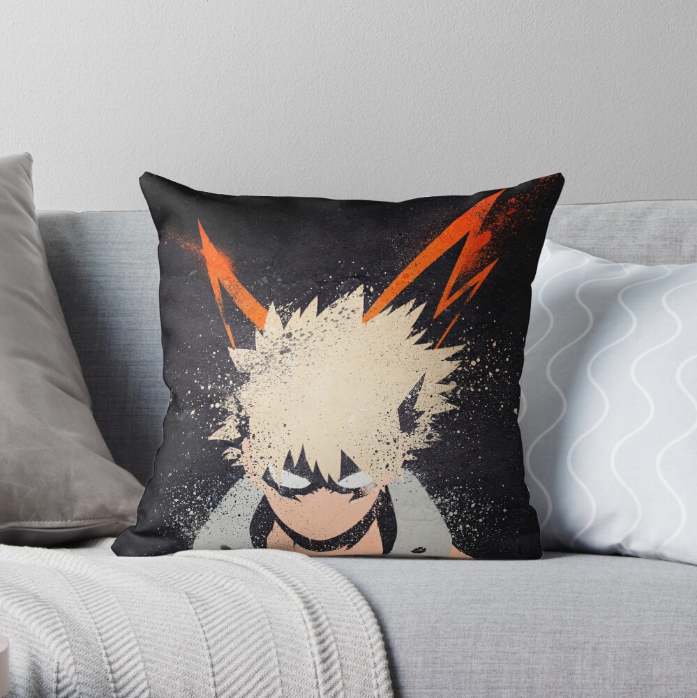 bakugo plush pillow