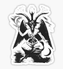 Baphomet Tee Sticker