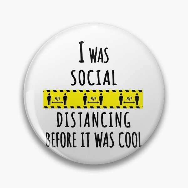 Item preview, I was social distancing before it was cool designed and sold by AllTogether.