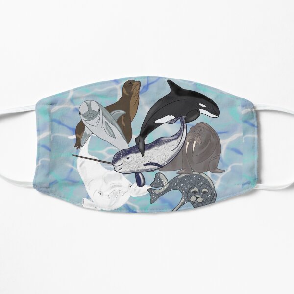 Marine Mammals Flat Mask