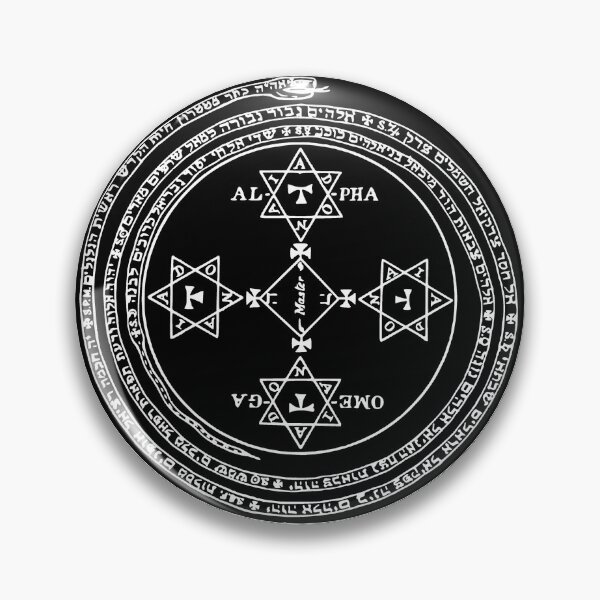 Item preview, Goetia Circle of Solomon Grimoire Ceremonial Magick Occult designed and sold by h44k0n.