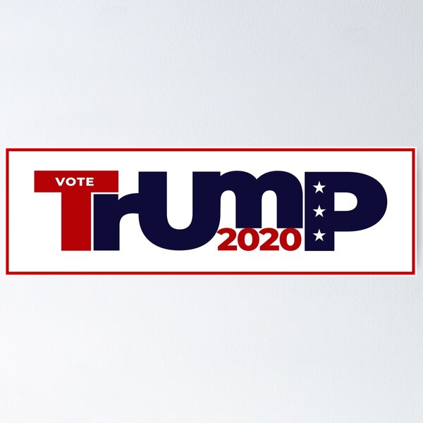 Artikel-Vorschau von Stimmen Sie Trump 2020 ab, designt und verkauft von Freedom Sign.