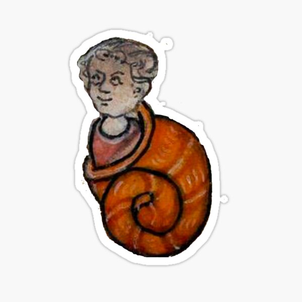 Vista previa del artículo con la obra «Meme de criatura medieval», diseñado y vendido por ocddot.