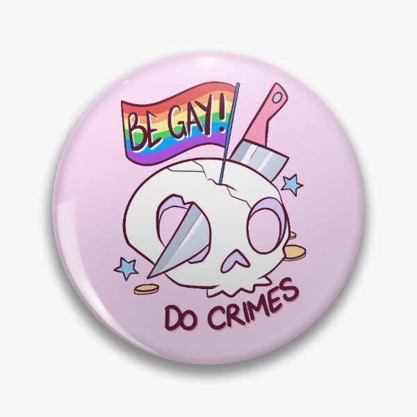 Aperçu de l'œuvre Be Gay Do Crimes créée et vendue par JekyllDraws.