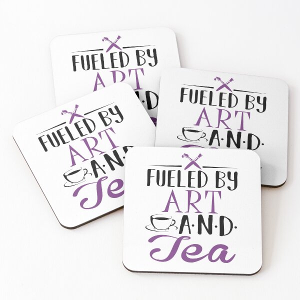 Item preview, Fueled by Art and Tea designed and sold by KsuAnn.