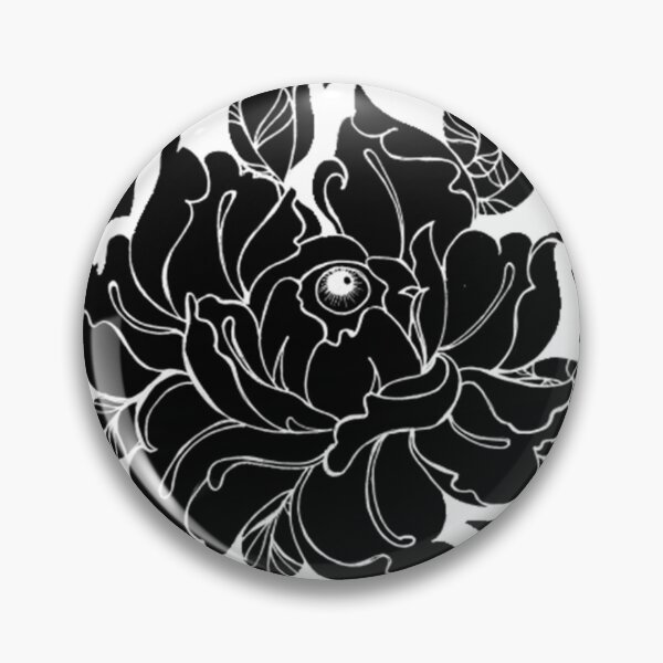 Aperçu de l'œuvre Pivoine noir et blanc  créée et vendue par OrHell.