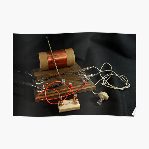 Crystal Diode Radio Poster