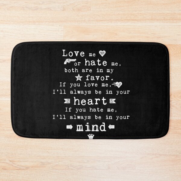 Item preview, Love me or hate me Shakespeare quote designed and sold by artsandsoul.