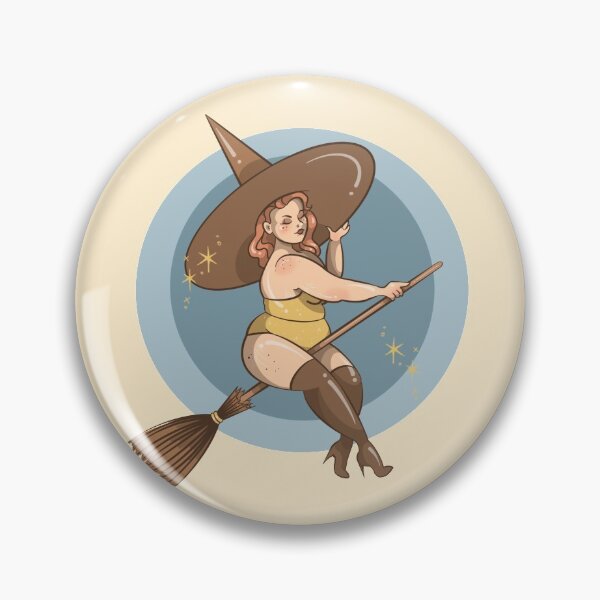 spooky beauty Pin