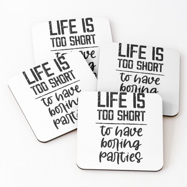 Item preview, life is too short to have boring parties ,funny parties shirt ,summer parties designed and sold by Noussairox.