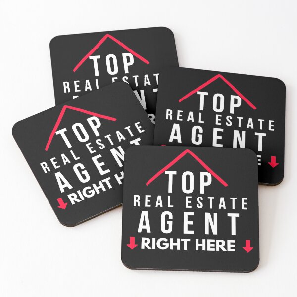 Item preview, Top Real Estate Agent Right HERE! designed and sold by markilemons.