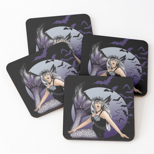 Item preview, MERMAID QUEEN OF DARKNESS || For the Gothic Mermaids designed and sold by TheMagicCrafter.