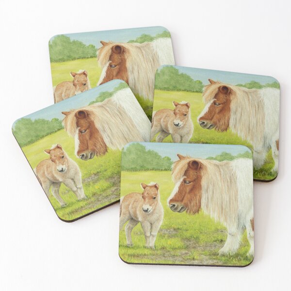 Item preview, Shetland Ponies designed and sold by ColinBradleyArt.