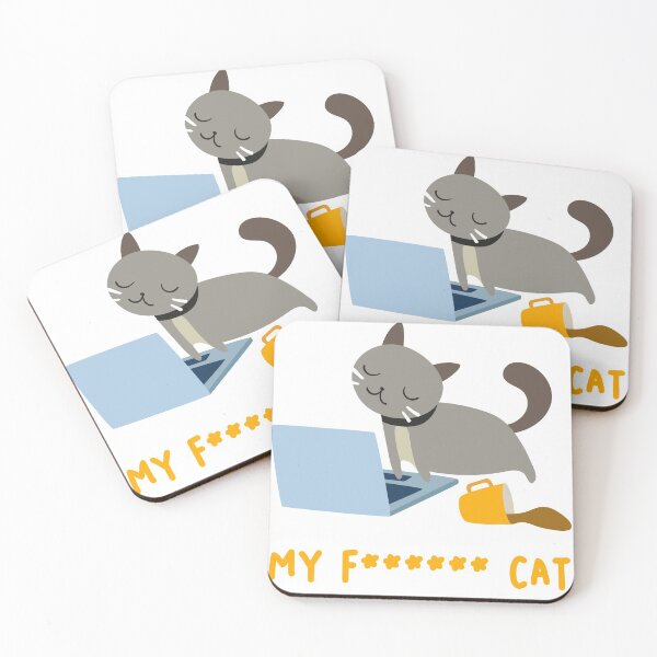 Item preview, my fucking cat designed and sold by Catcrea.