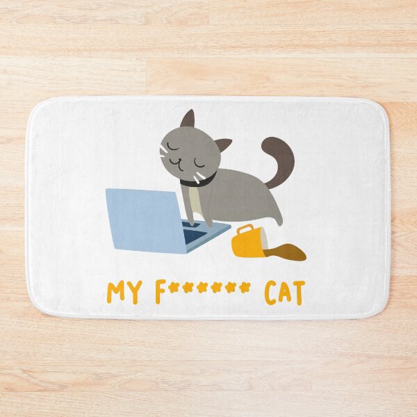 Item preview, my fucking cat designed and sold by Catcrea.