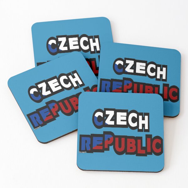 Item preview, Czech Republic Font with Czech Flag designed and sold by Havocgirl.