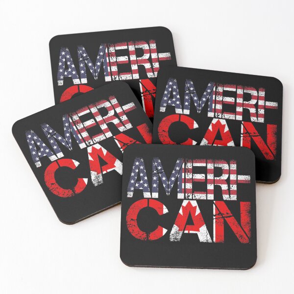 Item preview, American Canadian Flag America Canada Patriotic designed and sold by Trendvia .