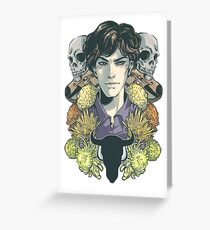 Consulting Detective Greeting Card