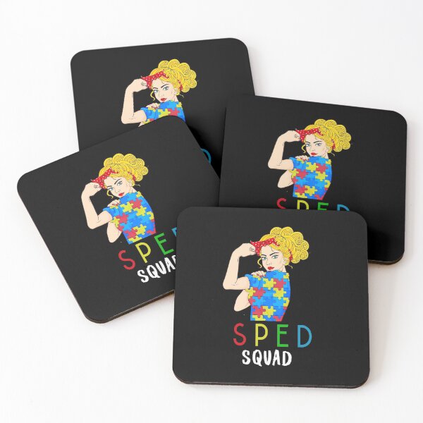 Item preview, Sped Squad Autism Special Education Teacher appreciation gifts for women men designed and sold by Akmloza.