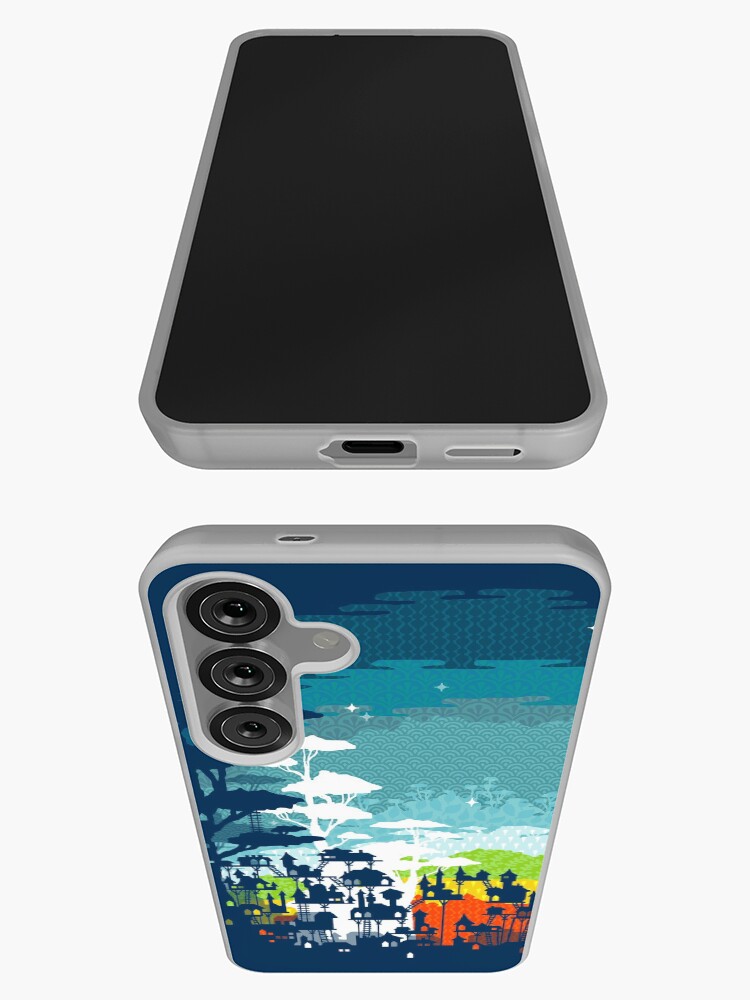 Thumbnail 3 of 4, Samsung Galaxy Phone Case, Rainforest City designed and sold by EleanorLutz.