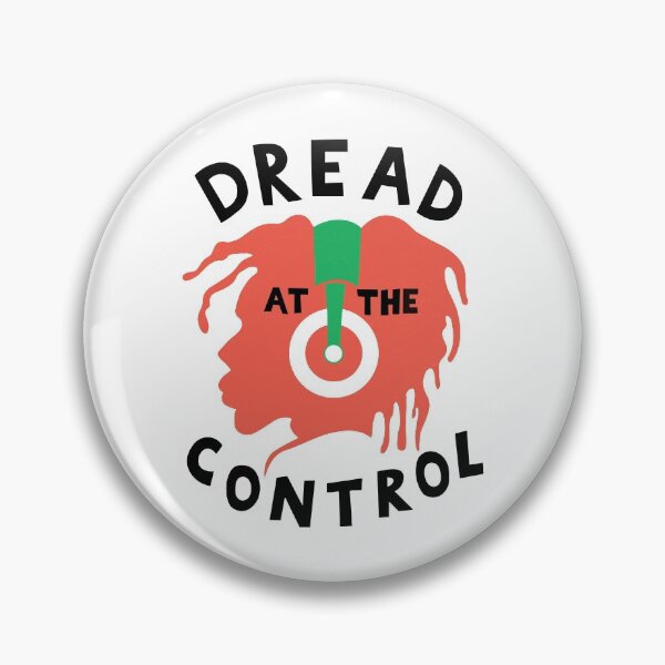 DREAD AT THE CONTROL - Mikey Dread as worn by Joe Strummer Pin